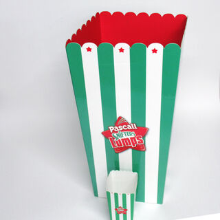 oversize Popcorn box