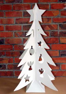 Cardboard Christmas tree